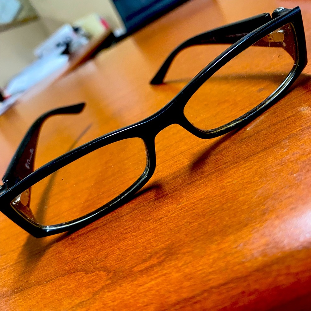 Prescription designer glasses almost new